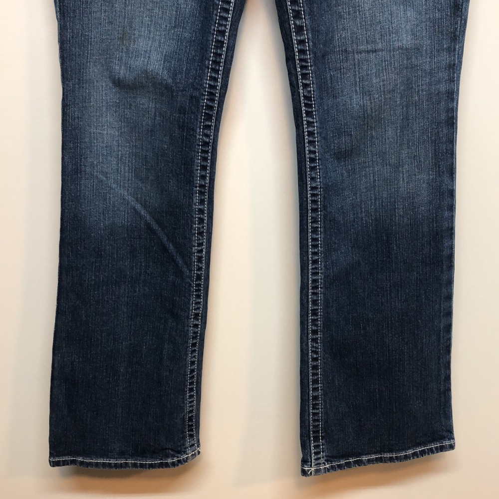 Ariat Women's FR Mid Rise DuraStretch Basic Boot Cut Jean Women's 29R western - Picture 4 of 15